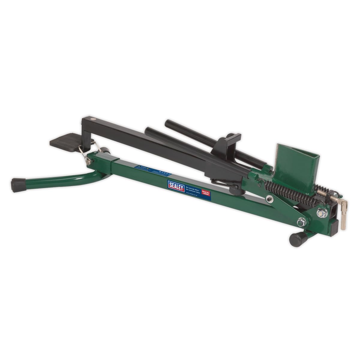 Sealey LS450H - Separador de leña (1,2 toneladas, acero, se acciona con el pie)