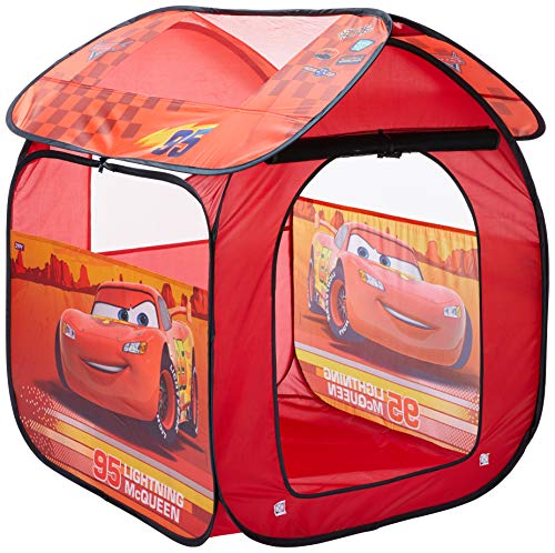 Barraca Portátil Casa Carros Mimo Style Vermelho