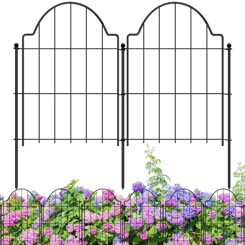 Decorative Garden Fences 17in x 18.6ft, 18 Pack Outdoor Fencing