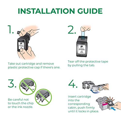Coloretto Remanufactured Printer Ink Cartridge Replacement For Hp 63Xl To Use With Envy 4520 4516 Officejet 5255 5258 Deskjet 1112 3632 3639 1112 2130 3632 3633 3634 (2 Black+1 Color) Combo Pack #TOP4
