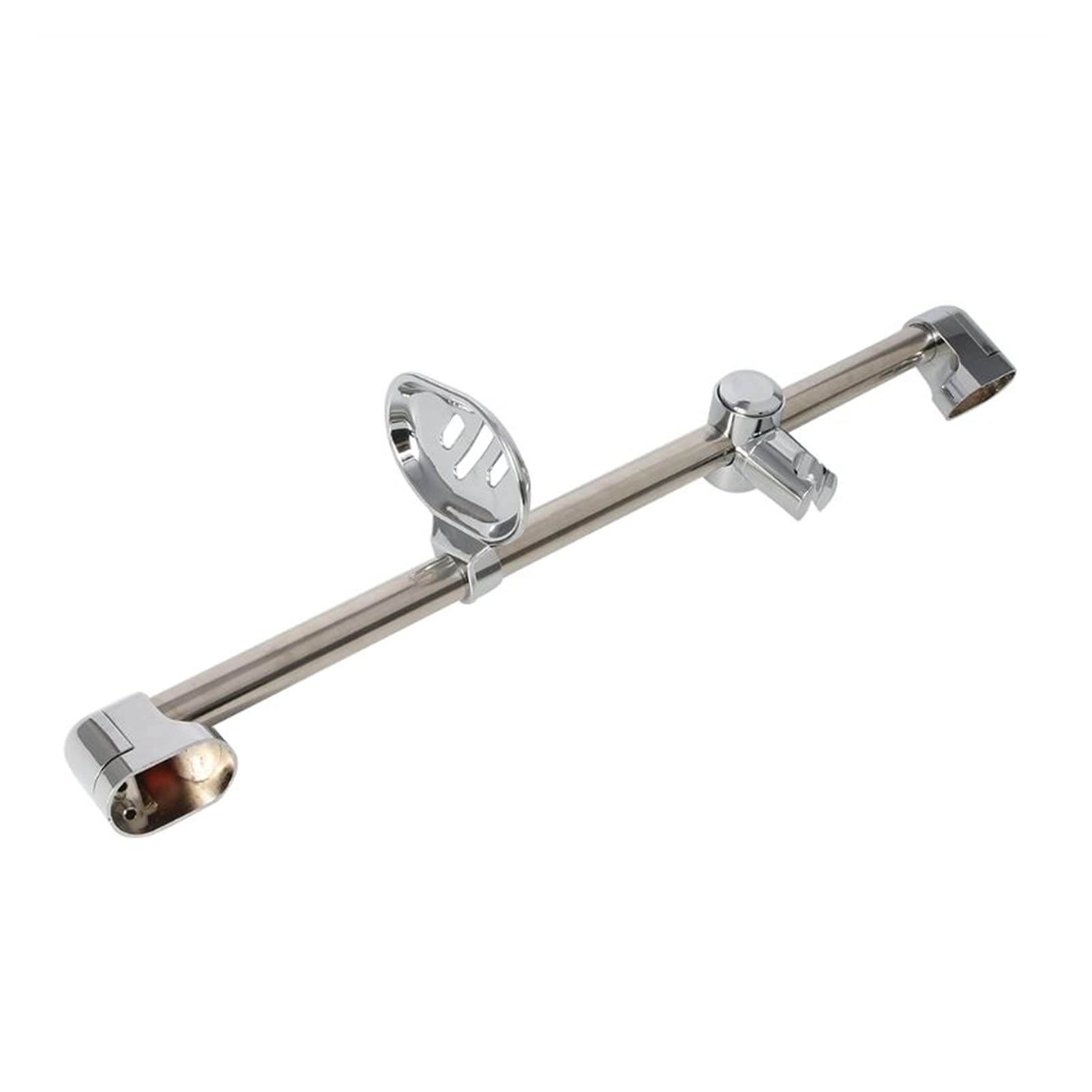 Barre de levage douche en inox et support réglable pour un confort de bain partagé