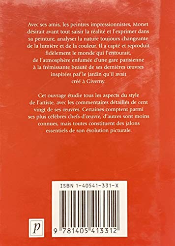 Claude Monet [French] 140541331X Book Cover