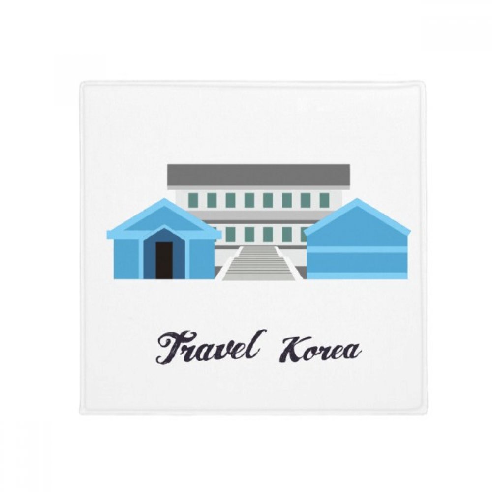 Tapis zone démilitarisée Corée multicolor 50cm, idée cadeau originale pour salon et entrée