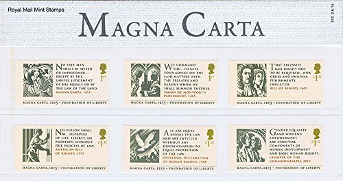 Royal Mail Blue 2015 Magna Carta Presentation Pack Pp486 (Printed No. 512) - Stamps By