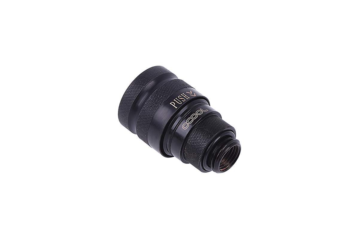 Alphacool Eiszapfen Quick Release Female G1/4 AG - Deep Black (17441)