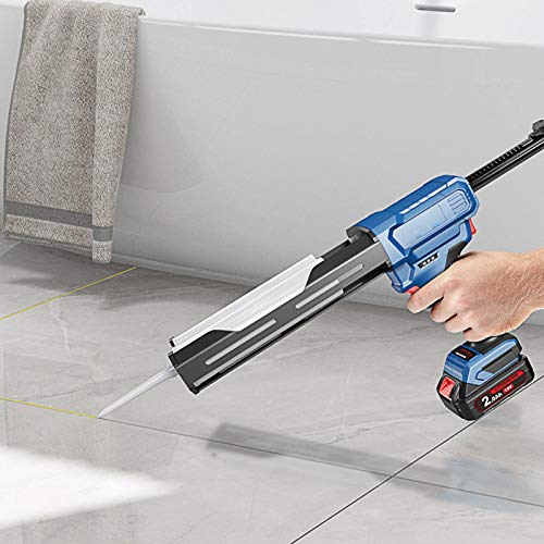 Pistola de calafetagem adesiva elétrica de 12 V com duplo componente sem fio, aplicador epóxi automá