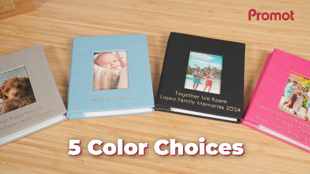 Coquette Pink Bow Photo Album - Holds 36 4x6 Pictures, Small Preppy Memory Book For Travel & Gifts