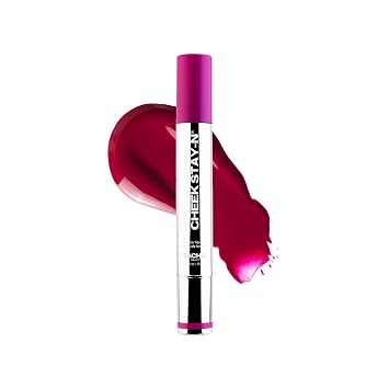 Sacheu Cheek STAY-N Liquid Blush for Cheeks High Pigment, Buildable, Lightweight Cream Blush for Dewy & Radiant Flushed Cheeks Long-lasting & Cruelty Free, Im Bold