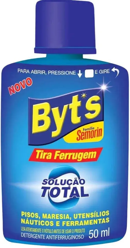 BYTS TIRA FERRUGEM 50ML