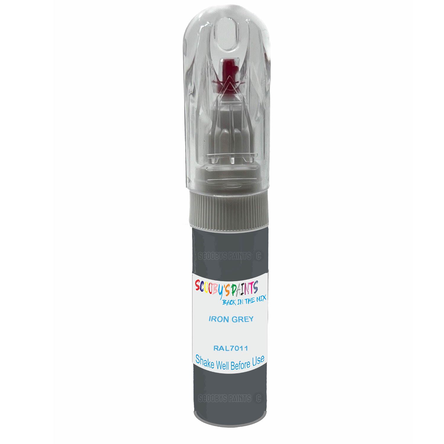 Scoobys Paints Back In The Mix Ral7011 Iron Grey Ral Paint Upvc Pen Repair Window,Plastic,Cladding,Wood,Metal Touch Up