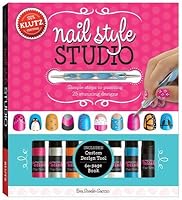 Nail Style Studio( Simple Steps to Painting 25 Stunning Designs [With 6 Bottles of Nail Polish Custom Design Tool and 250 Stick-On Stencils])[NAIL STYLE STUDIO][Paperback] B00OPB54AG Book Cover