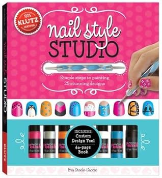 Nail Style Studio( Simple Steps to Painting 25 Stunning Designs [With 6 Bottles of Nail Polish Custom Design Tool and 250 Stick-On Stencils])[NAIL STYLE STUDIO][Paperback]