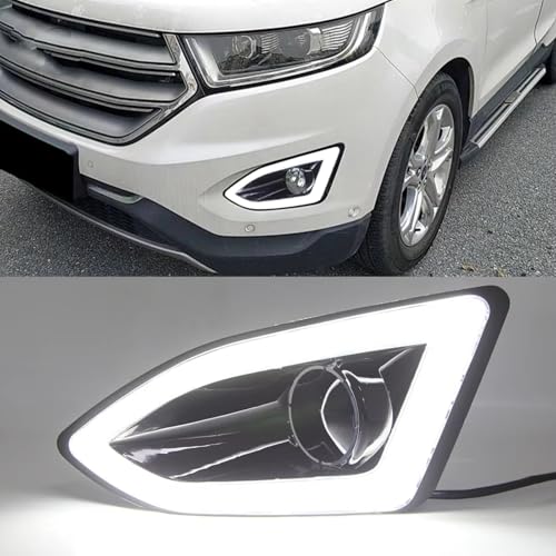 Feux de jour LED pour Ford Edge améliorant la visibilité par temps de brouillard - 4