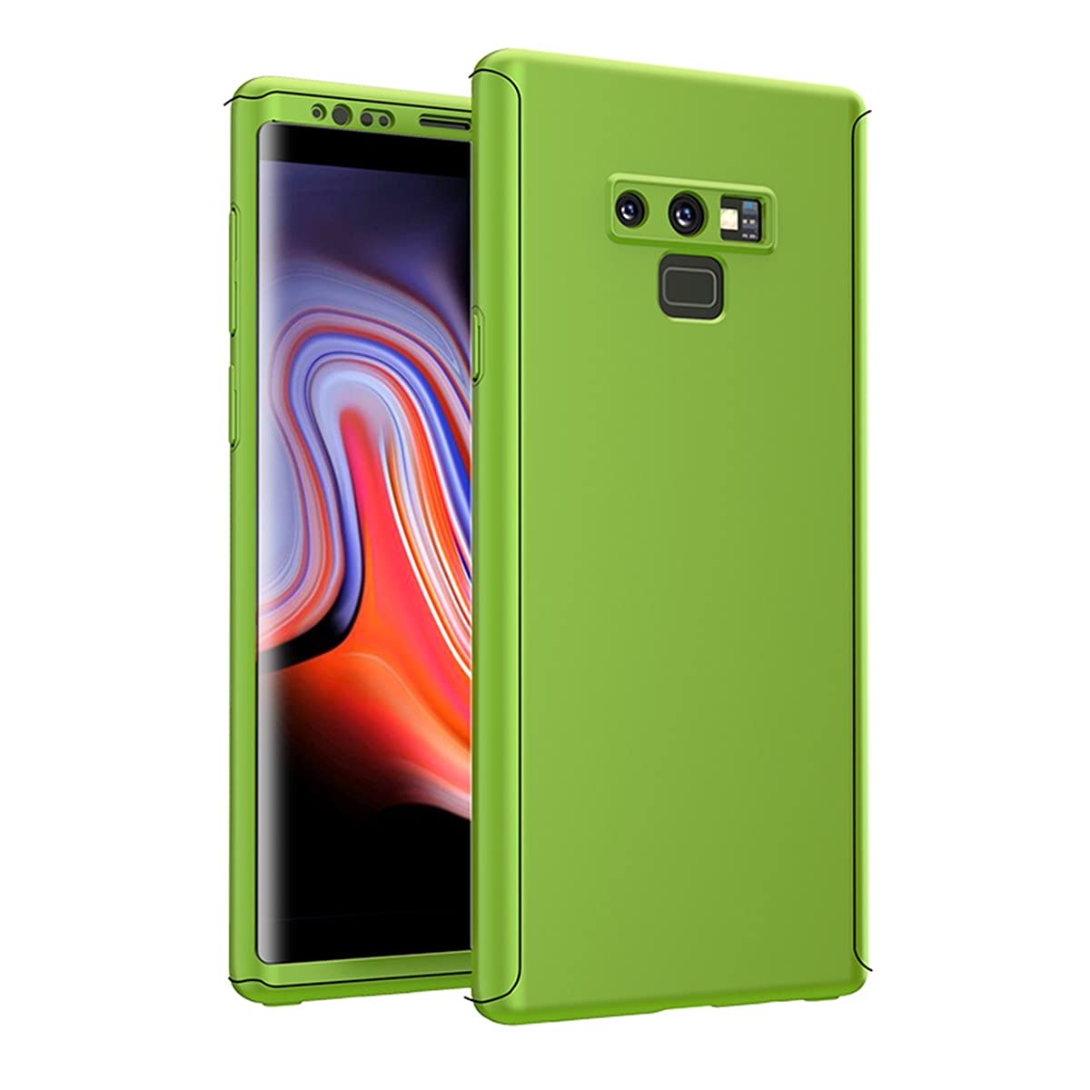 ZORE VOERO 360 NOTE 9 GREEN ile uyumlu RUBBER KAPAK