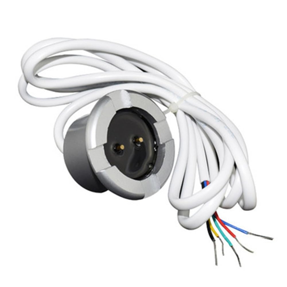 Jnchdghwa White Immersion Wired Water Detector Dc12v/24V Leak Alarm Sensor Probe Detection For Home Security Systems