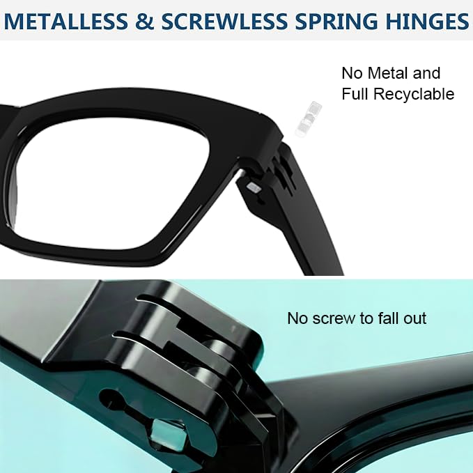 Image of Eyekepper Cat-Eye Reading Glasses 2.25, Readers for Women, 6 Pack Stylish
