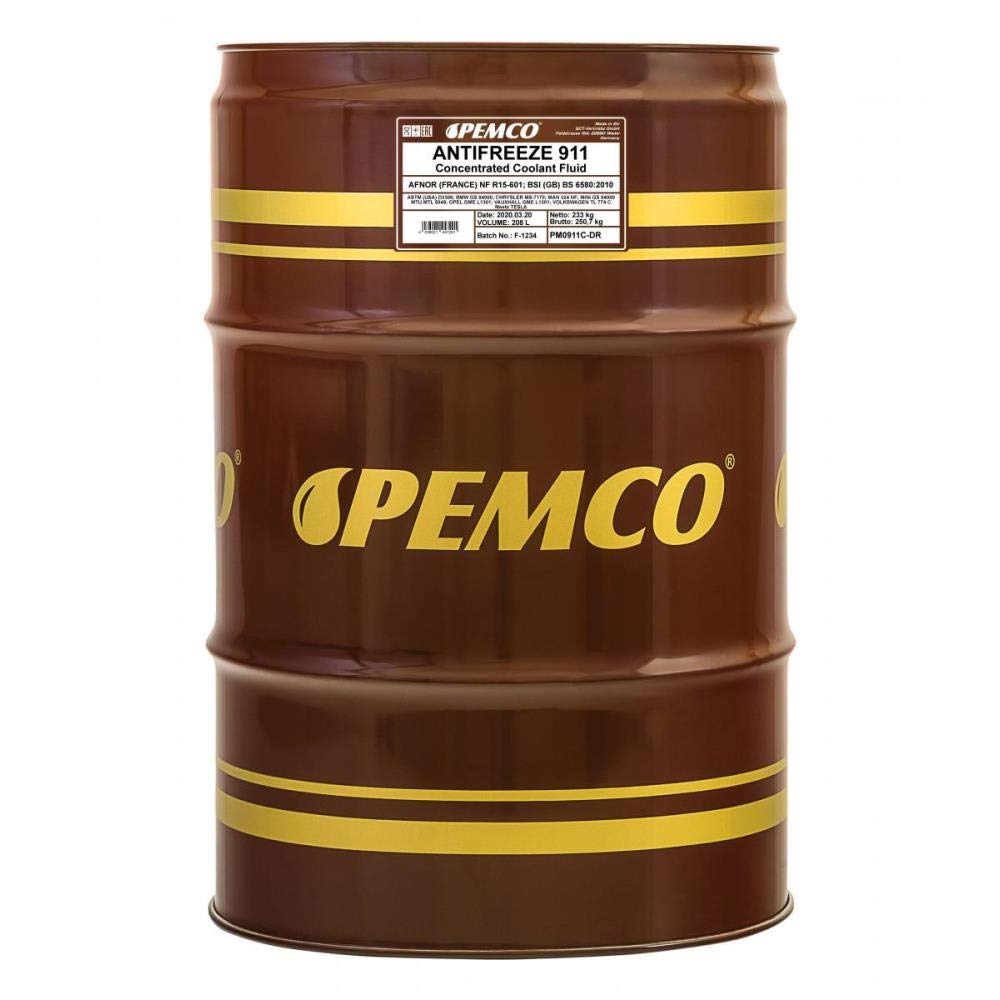 PEMCO PM0911C-DR Anticongelante 208L Azul