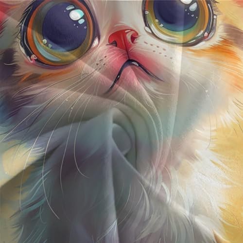 Parure de lit chat mignon 3D pour transformer la chambre en cocon douillet - 7