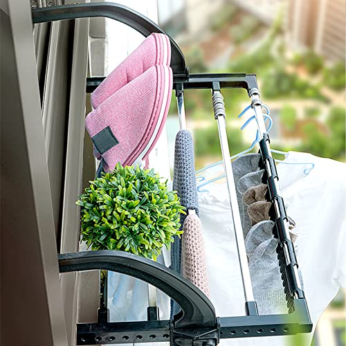 Relaxdays 2x Hängetrockner Für Heizkörper & Balkon - Wäscheständer 4,8 M Trockenlänge, Platzsparend