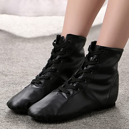 Saucing Girls Shoes Children Artificial Leather Dance Shoes Soft Soled Training Shoes Ballet Girls Tennis Shoes2