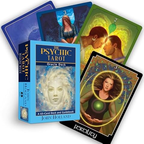 The Psychic Tarot Oracle Cards: A 65-Card Deck, Plus Booklet!: Oracle Deck