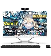 Amazon.co.jp: Wingame デスクトップパソコン 24インチ 一体型PC Win