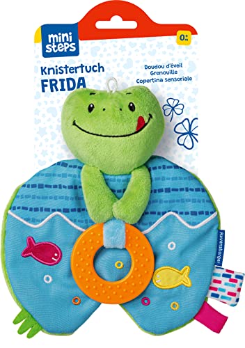 Preisvergleich Produktbild Ravensburger ministeps 4574 Knistertuch Frida, Schmusetuch mit Beißring und Knister-Geräusch, Baby Spielzeug ab 0 Monate