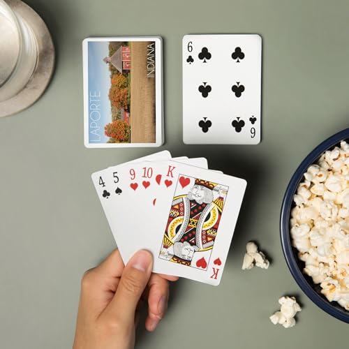 Lantern Press Baraja LaPorte Indiana 52 Cartas Poker miniatura 2
