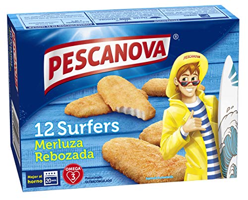 Pescanova Surfers Merluza Rebozados, 400g