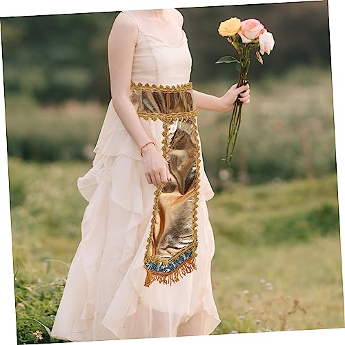 Beaupretty Egyptian Belt for Men Pharaoh Costume Accessory for Halloween Role Play Washable and Reusable4