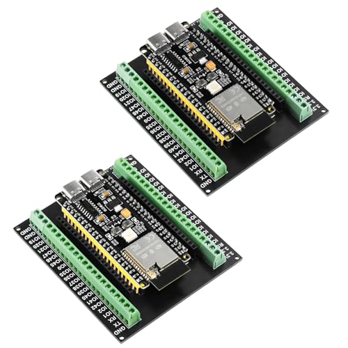 diymore 2PCS für ESP32-S3 DevKitC-1 N16R8 Modul, Expansionsbehörde für Entwicklungsbehörden,...