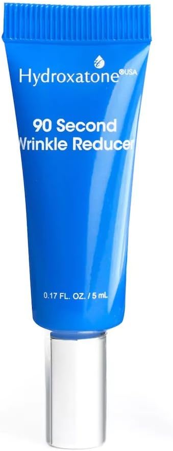 Hydroxatone 90 Second Wrinkle Reducer Serum | Reduce Fine Lines, Under-Eye Bags, Crows Feet, Puffiness, 0.33 oz
