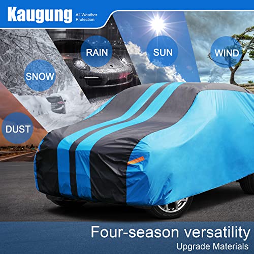 Image of Kaugung Car Cover Waterproof Custom Fit Subaru Outback(1994-2025), Full Exterior Cover for Automobiles Lightweight Resistant Outdoor Sun UV Rain Dust Snow Wind Protection.