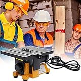 Table Saws,Gdrasuya 10 Precision Multifunctional Table Saws Electric Desktop Saw Small Household DIY Cutting Tool Woodworking Bench Lathe Machine For DIY Crafts