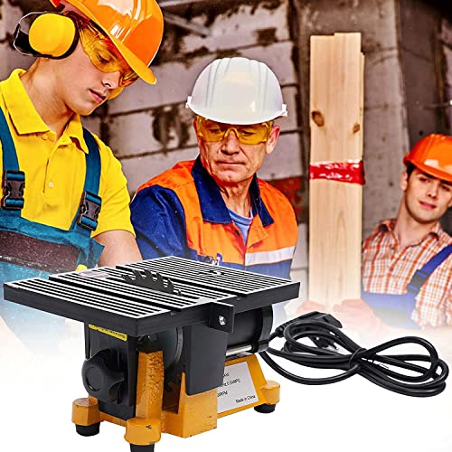 Table Saws,Gdrasuya 10 Precision Multifunctional Table Saws Electric Desktop Saw Small Household DIY Cutting Tool Woodworking Bench Lathe Machine For DIY Crafts