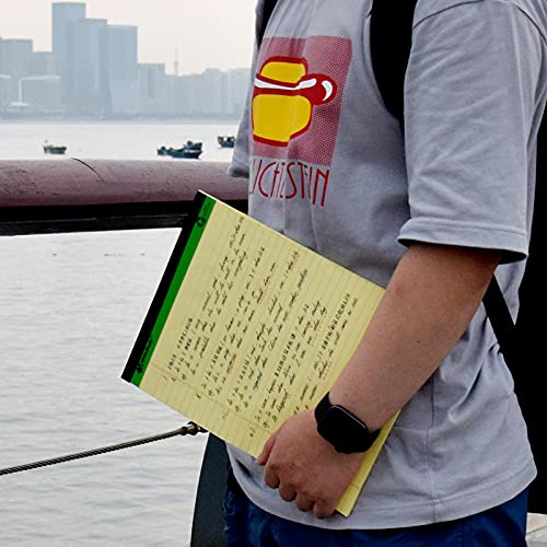 Bloc-notes à support rigide KAISA papier recyclé premium pour prise de note stable - 6