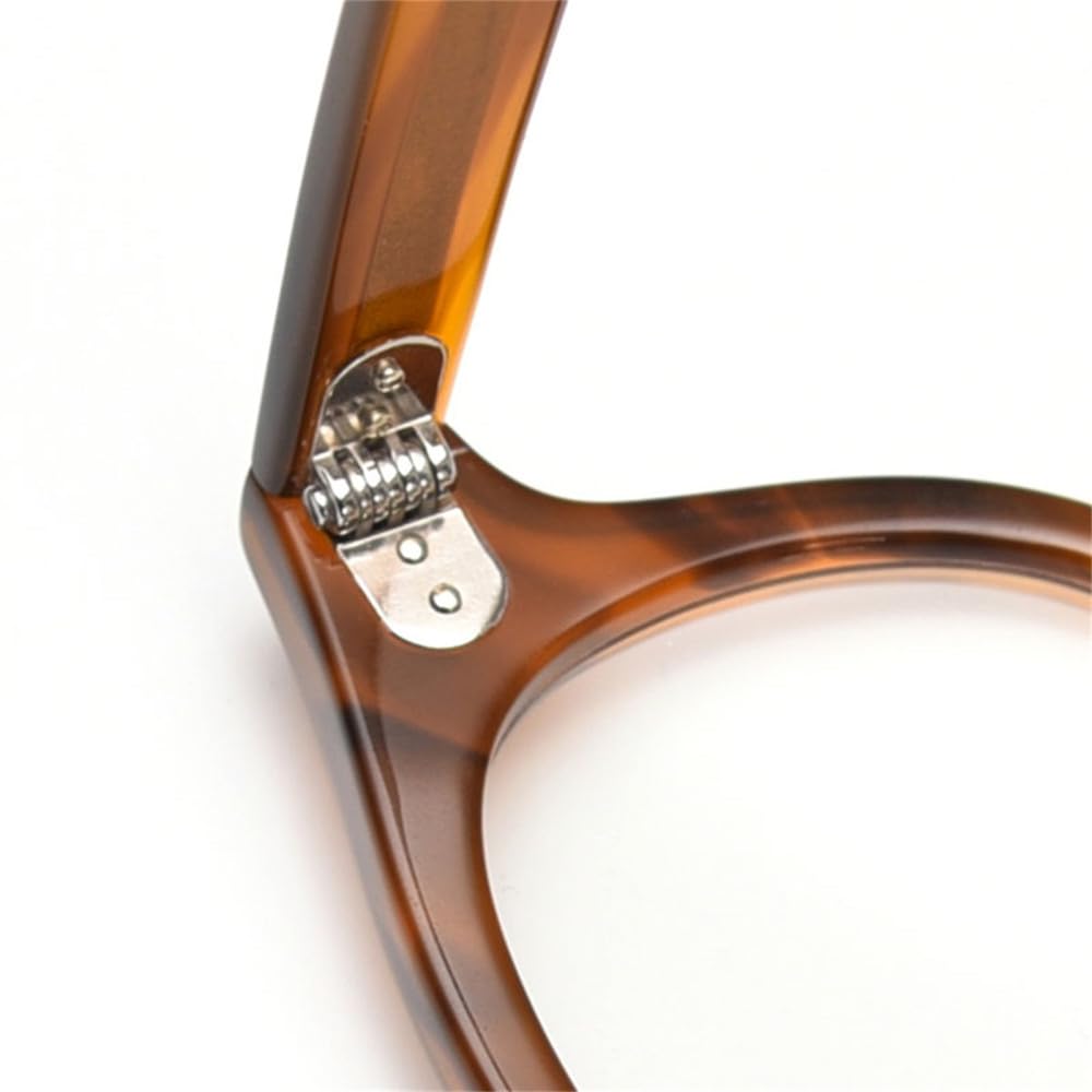 Nieten Acetat Brillengestell Damen Brillen Herren Brillengestell Klare UV400 Brille