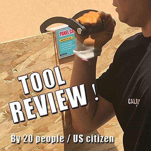 Cartlife Plywood And Drywall Panel Carrier Tool,Sheetrock Gripper,Heavy Duty Metal Gripper For Clamp Wood Board Or Drywall Lifter With Single Hand (No Back Pain) #TOP3