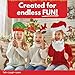 WORD TEASERS Santa's Secrets - Family Trivia Game with Holiday Conversation Cards & Party Game - 150 Trivia Cards