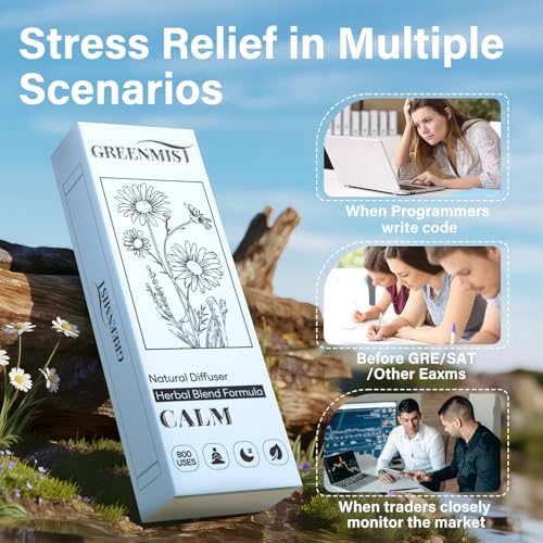 GREENMIST GreenMist Ashwagandha Diffuser Pen All Natural Anxiety Pen for Relaxation - Image 5