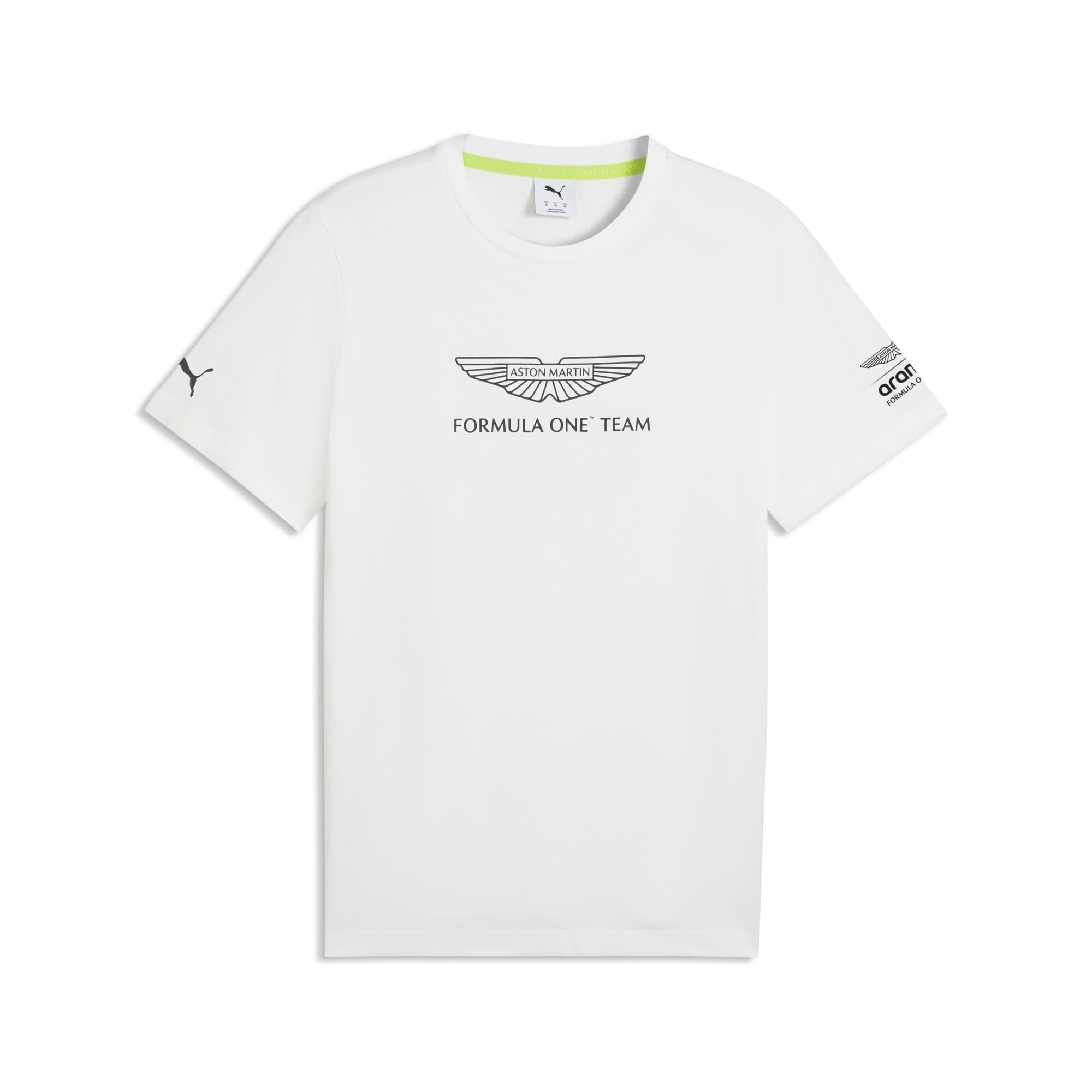 Puma  White X Aston Martin F1® Team Essentials Tee Men in Size M, Sports Direct