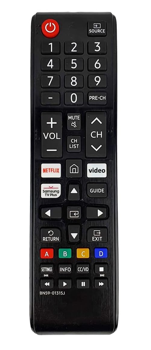 Universal Samsung-TV-Remote, BN59-01315J Remote Replacement for All Samsung LCD LED HDTV 3D Smart TVs
