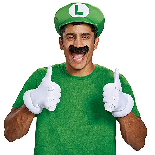 image for Disguise Men's Nintendo Super Mario Bros.Luigi Adult Costume Accessory