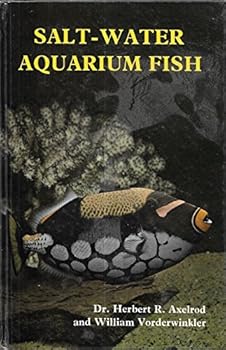 Hardcover Salt-water aquarium fish, Book