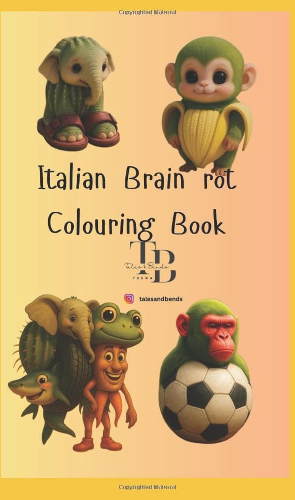 Brain Rot Coloring Book for Kids: Coloring Book