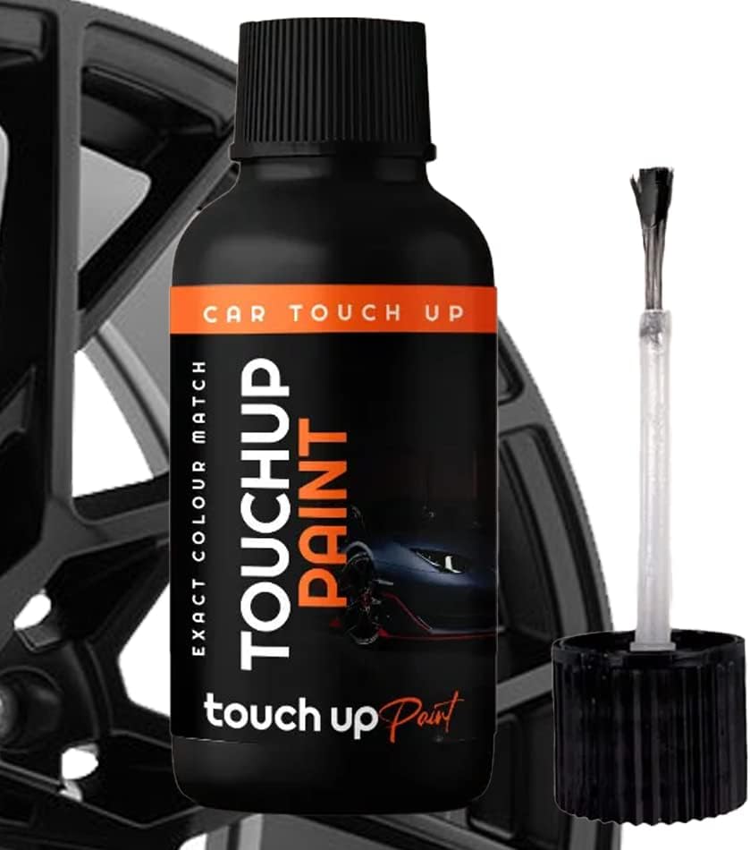 TOUCH UP PAINT FOR MINI / BM W GLOSS BLACK WHEEL CAR PAINT 30ML TOUCH ...