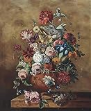$80-$1500 Hand Painted by Art Academies' Teachers - 21 Famous Paintings Huysum - Roses Carnations Pa