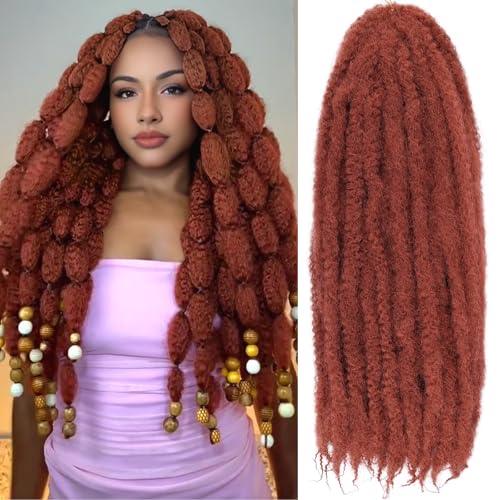 RuiYok 24 Inch Marley Twist Crochet Braids 8 Packs...