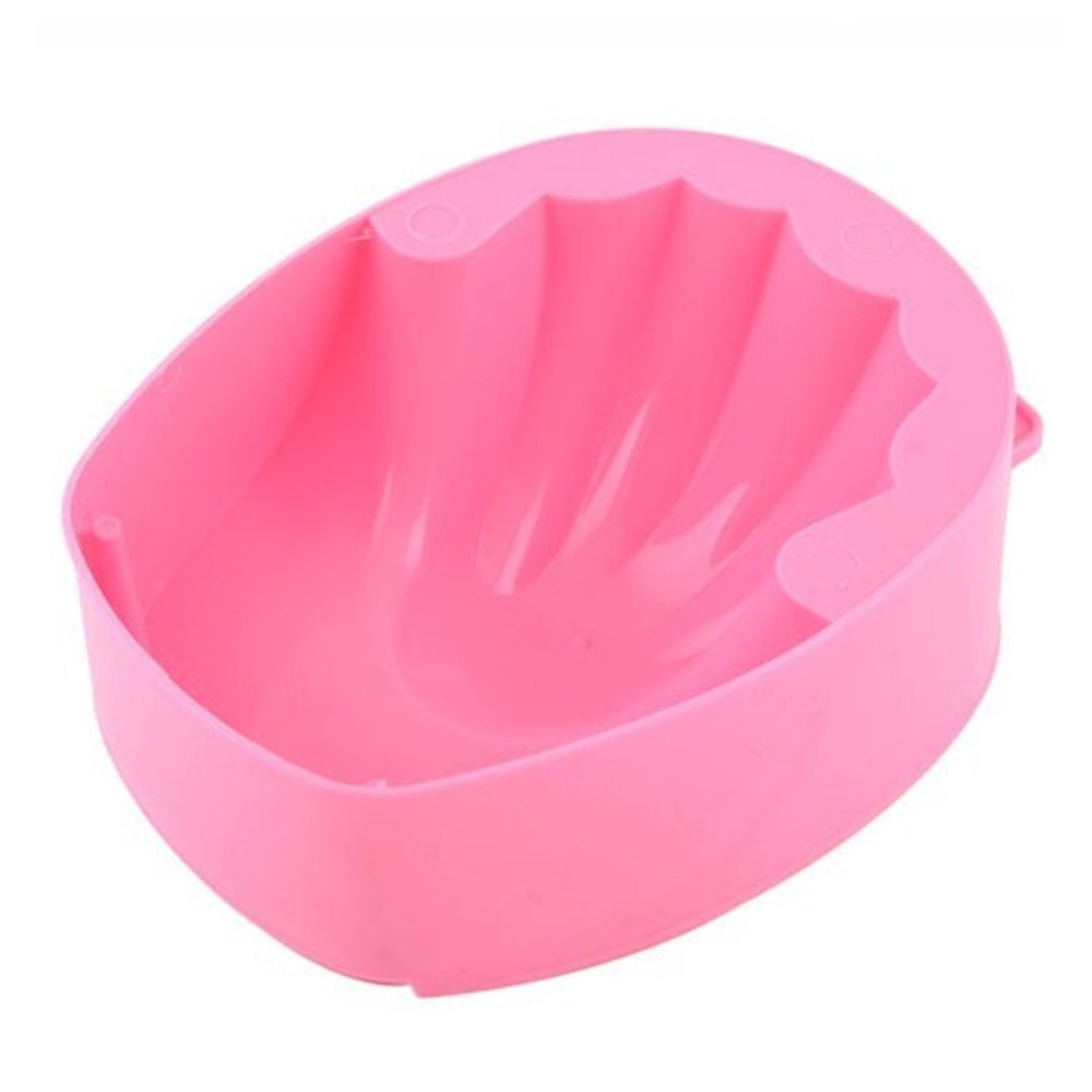 Professional Acetone Resistant Soak Off Salon Nail SPA Bowl Manicure Tool in Random Color (Random)
