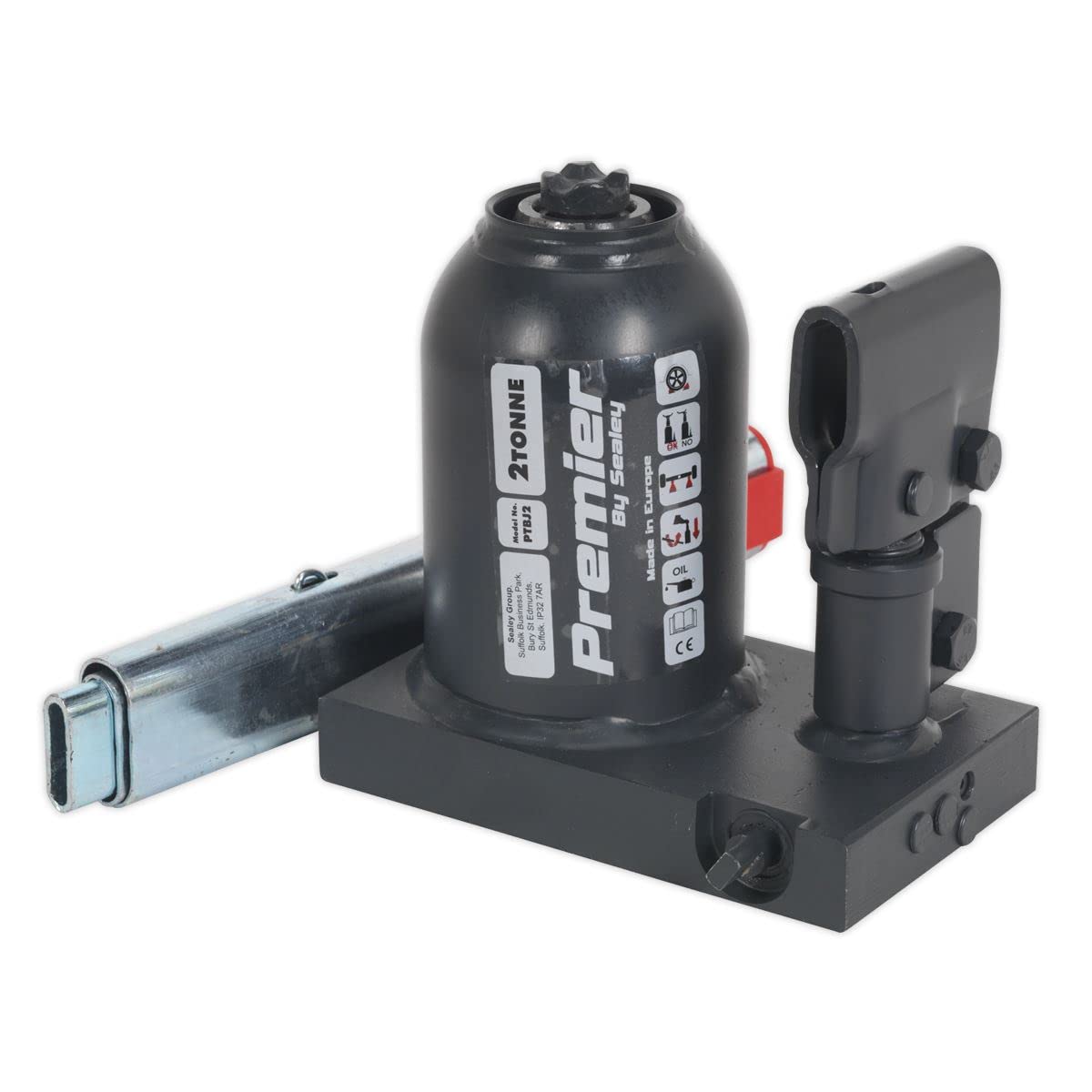 - Sealey Premier Telescopic Bottle Jack 2 Tonne Ptbj2